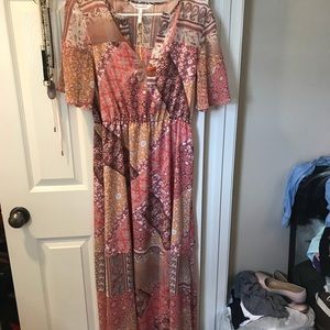 BCBG Semi Sheer Sundress